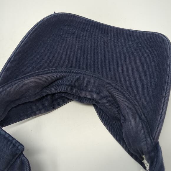 NST Nautica Sport Tech Slideback Visor Hat Blue One Size Embroidered - Picture 8 of 9